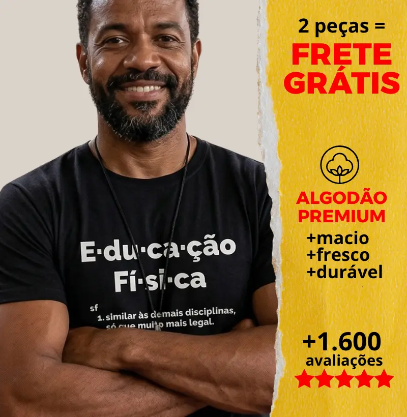 Camiseta Verbete Educação Física