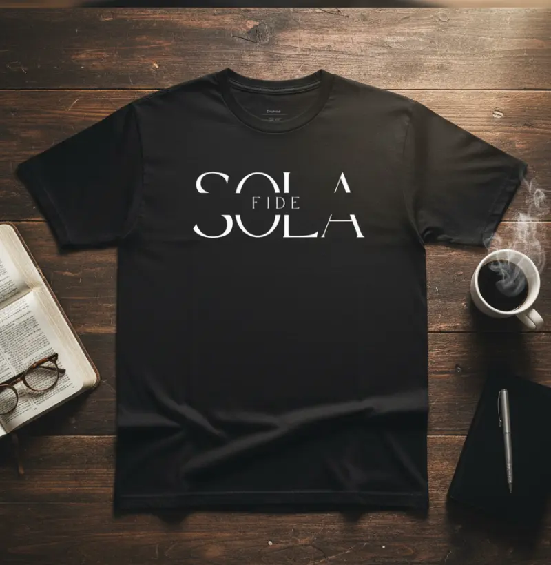 "OVERSIZED SOLA FIDE"
