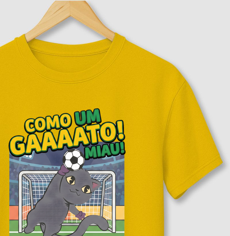 Como um gaaaato! Miau!