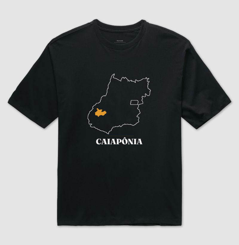 Caiapônia | Traço GO - Camiseta Oversized