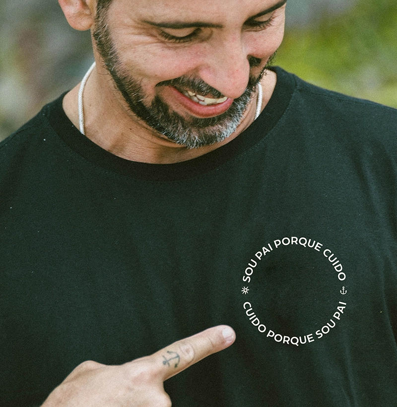 Sou pai porque cuido | Homem Paterno