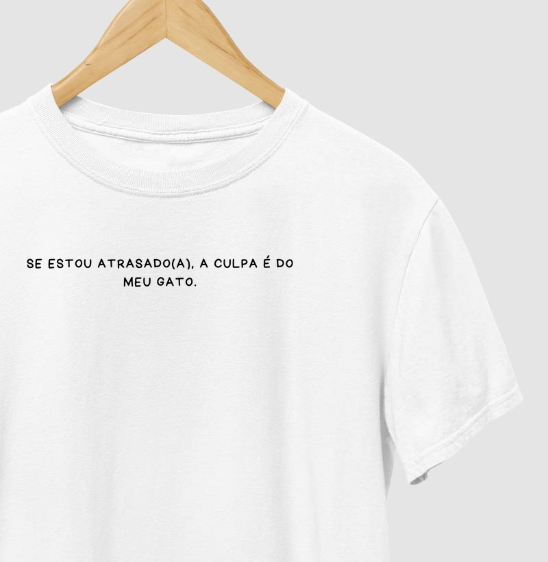 Se Estou Atrasado(a), A Culpa É Do Meu Gato