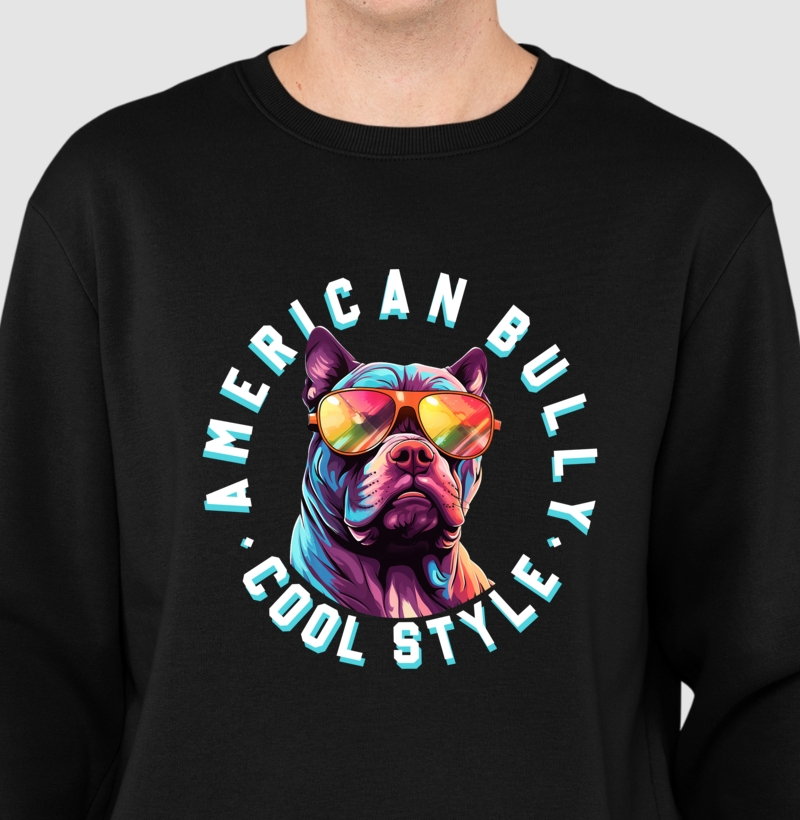 Suéter Moletom American Bully Cool Style