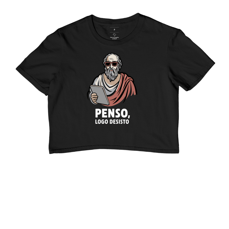 Penso, Logo Desisto - Humor Filosófico