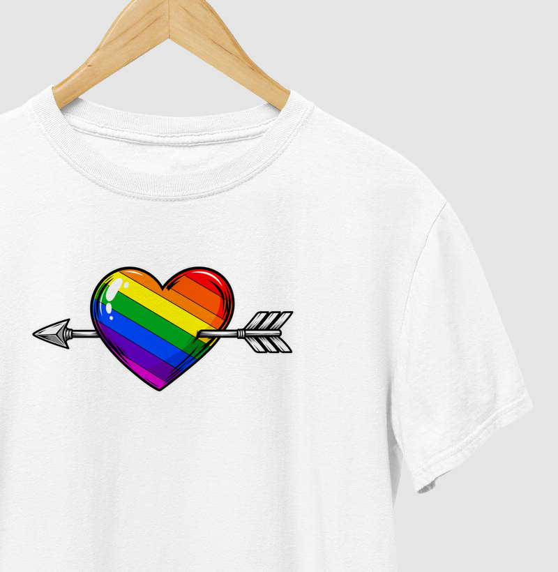 Amor Sem Barreiras | Coração Arco-Íris 🌈❤️