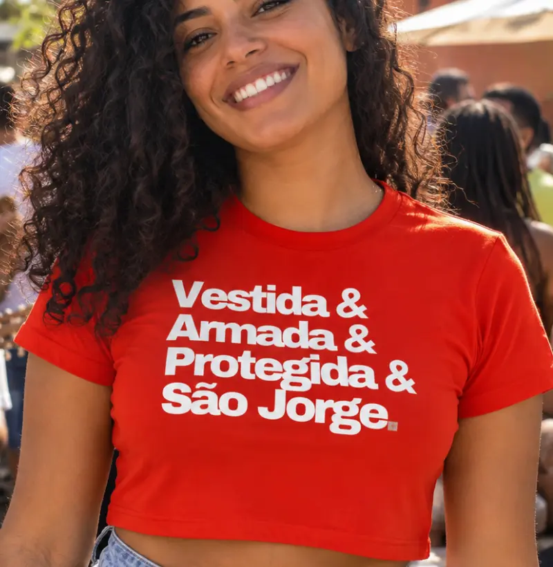 Vestida & Armada & Protegida & São Jorge