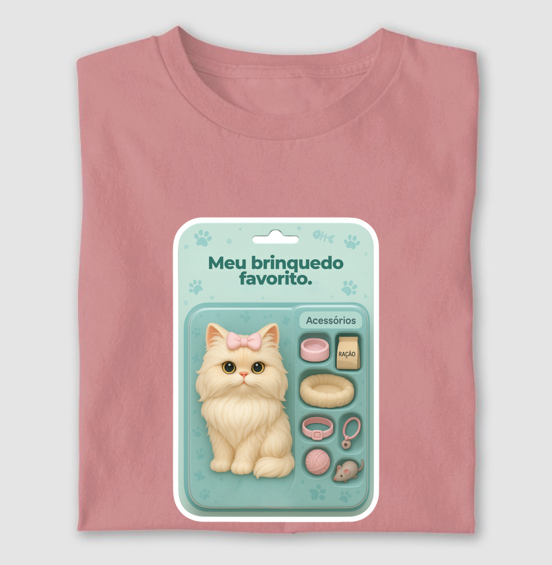 Meu brinquedo favorito. (Gato)