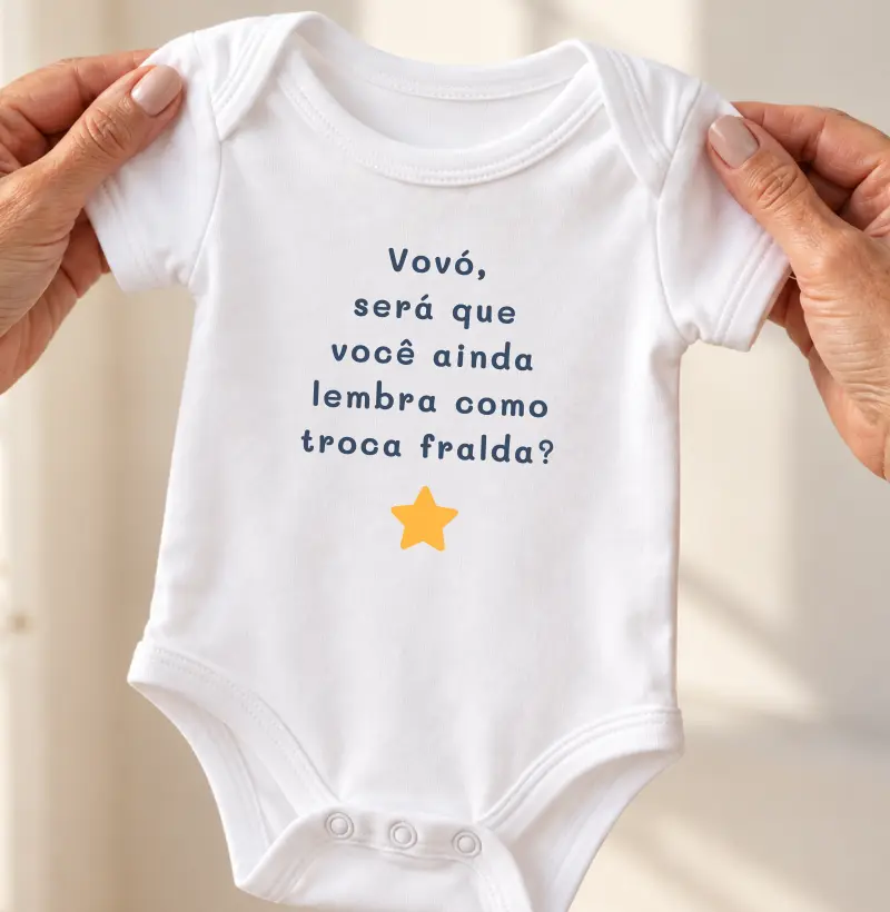 Vovó, Você Lembra? - Body Infantil
