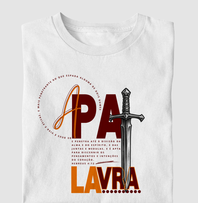 Camiseta a palavra de Deus