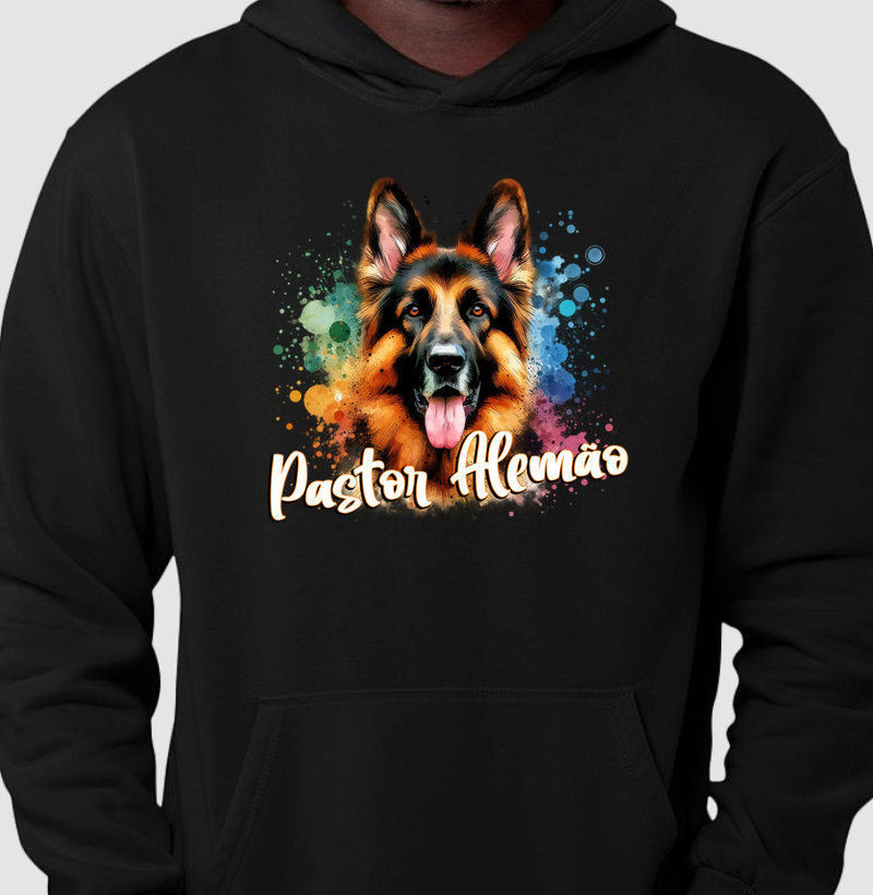 Pastor Alemão Colorful