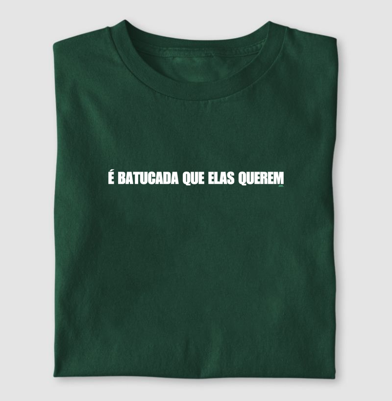 É batucada que elas querem