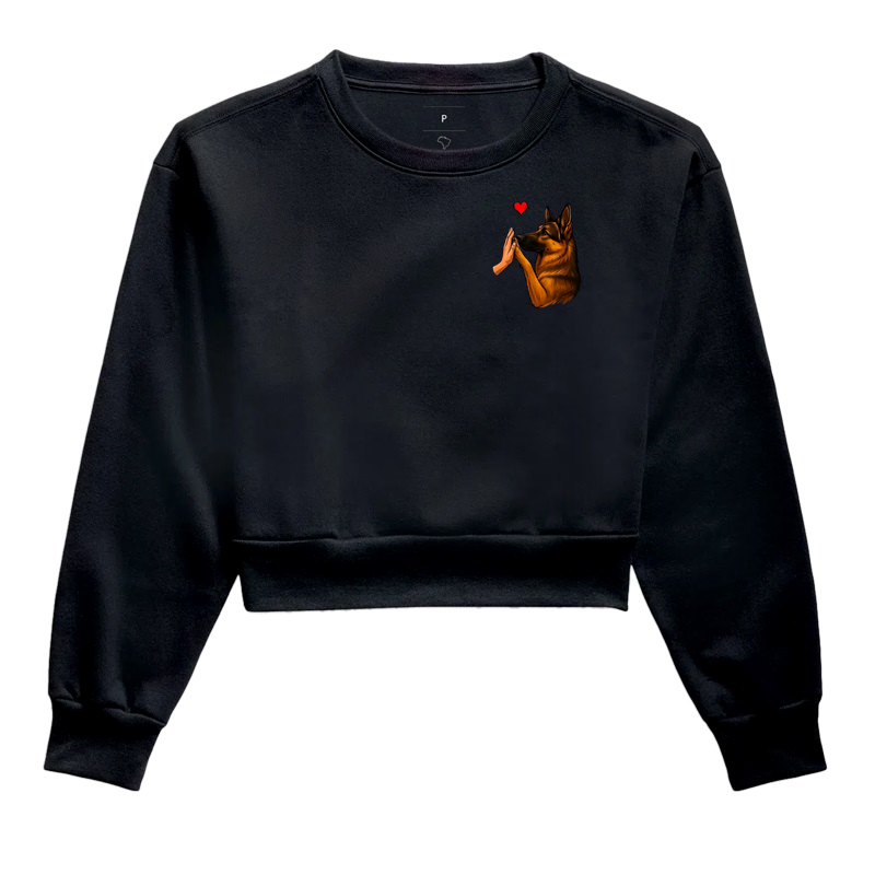 Amor  - Cropped Moletom