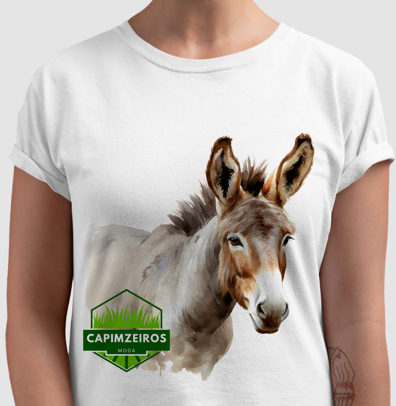 Camiseta Unissex Capimzeiros - Burros & Jumentos 1