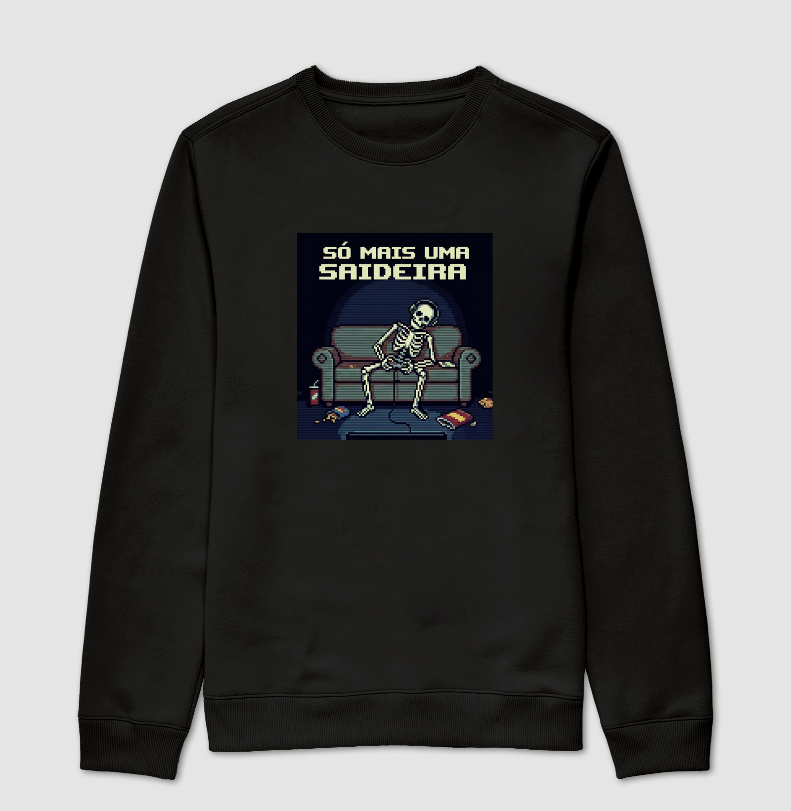 Suéter Moletom Saideira Reset8Bit
