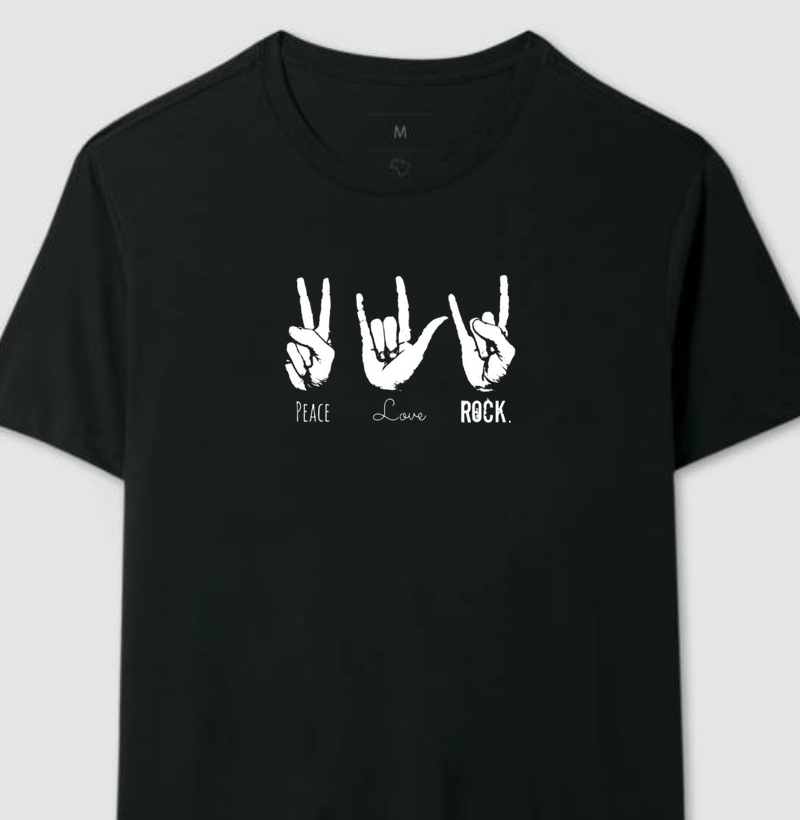 Paz amor e rock®