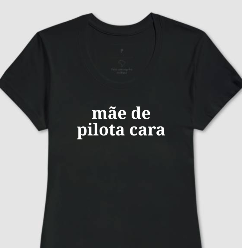 Mãe de pilota cara