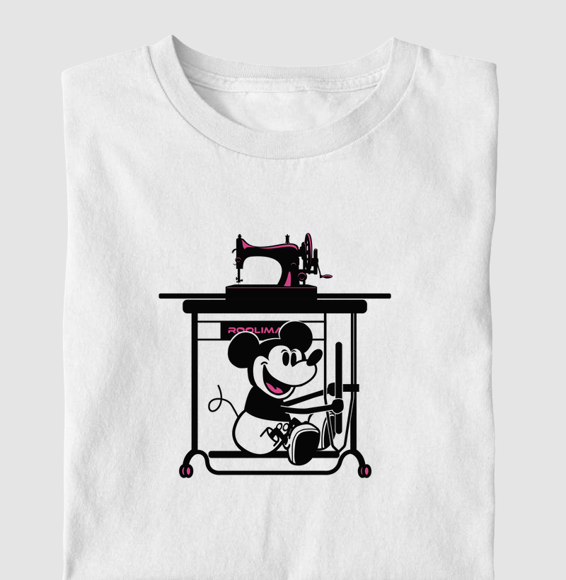 Camiseta Carro de Costura Rooliman