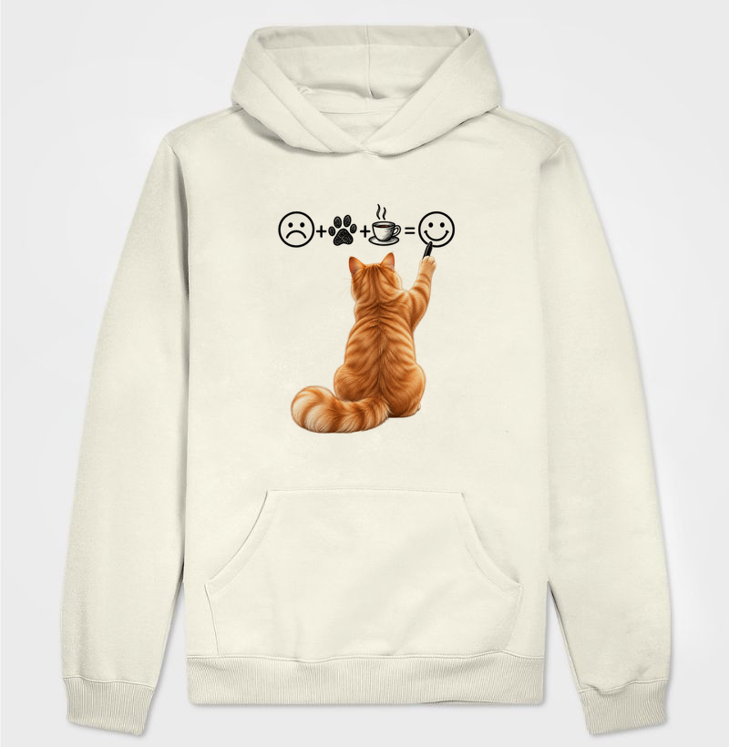Otimismo Felino - Hoodie Moletom