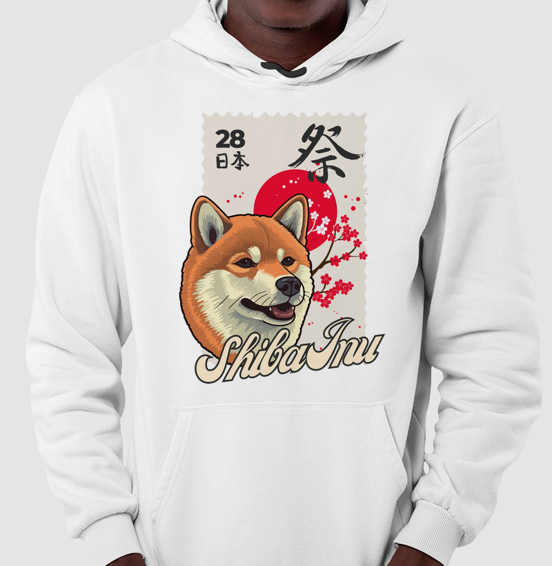 Moletom Nihon Shiba Inu Dog Pulse