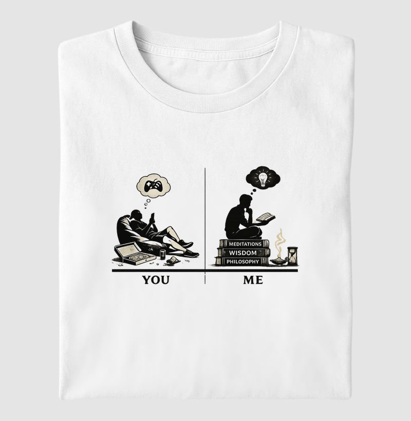 Estoicismo "You-Me" - Camiseta