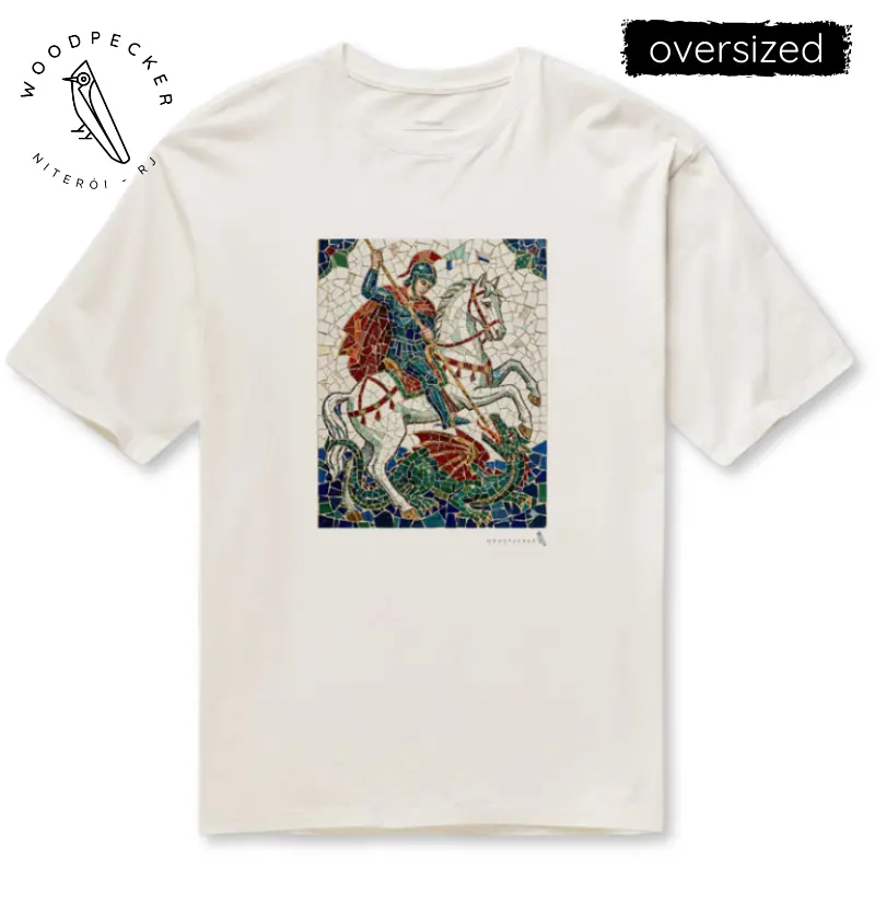 SÃO JORGE MOSAICO AZUL