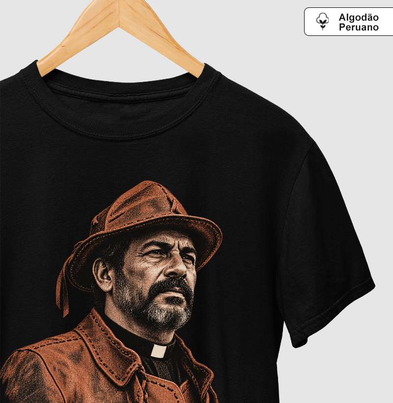 Padre Vaqueiro - Camiseta Algodão Peruano