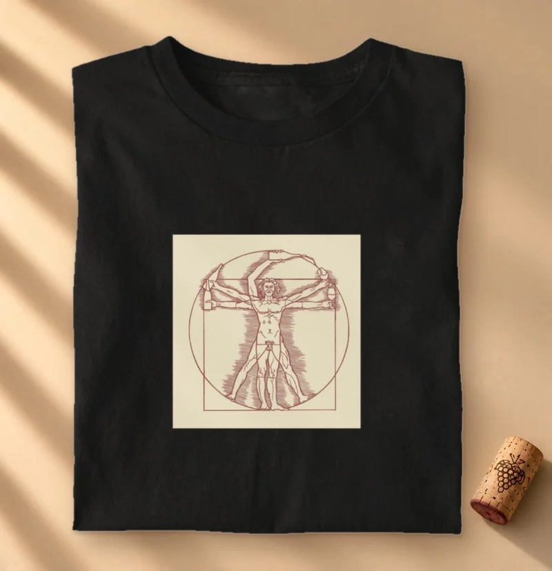 Camiseta Homem Vitruviano