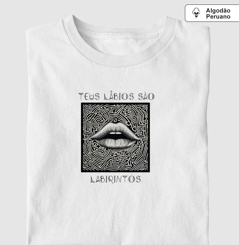 Camiseta Algodão Peruano Engenheiros Labirintos