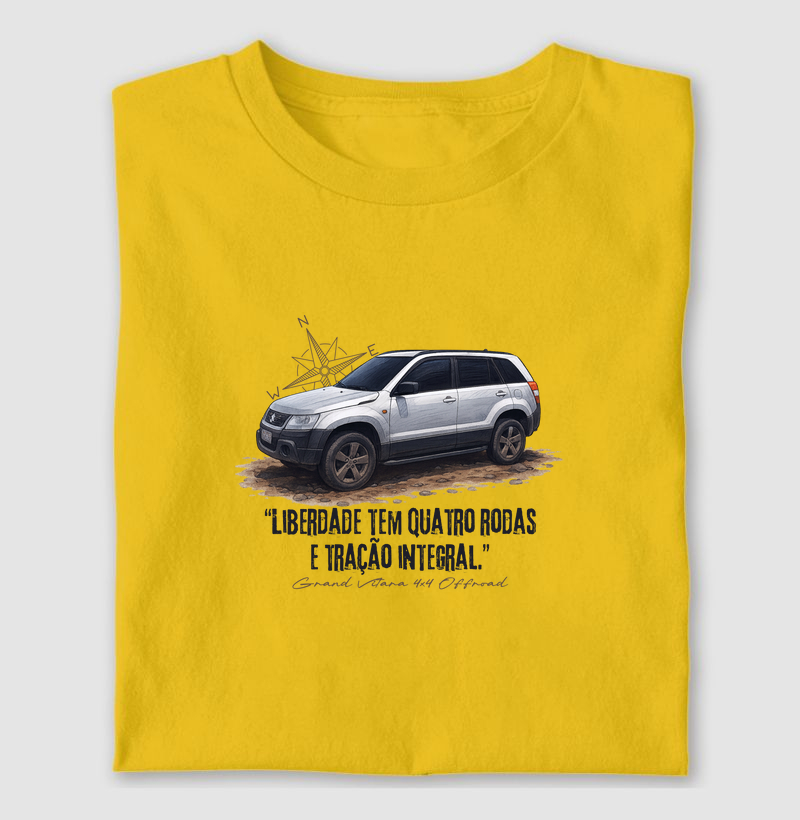 Suzuki Grand Vitara - Liberdade tem 4 rodas