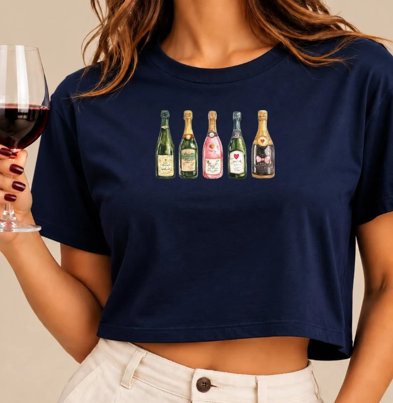 Camiseta Cropped Champagne - Cropped