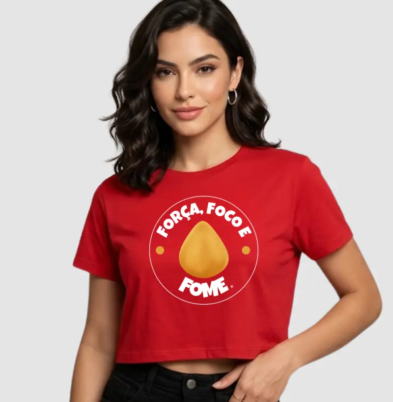 Cropped Força Foco e Fome