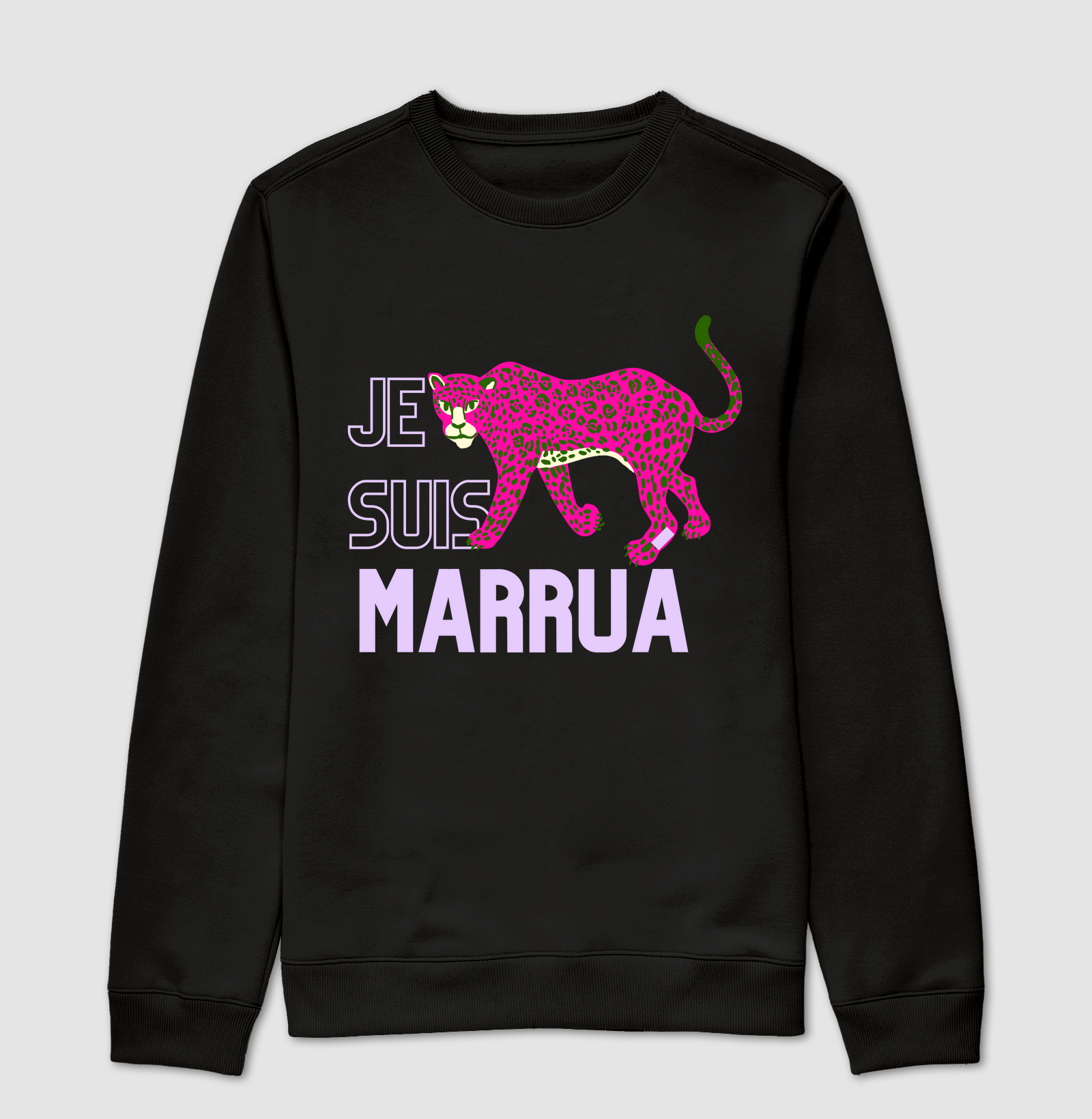 Moletom Je Suis Marruá