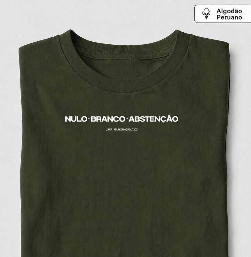 Nulo. Branco. Abstenção