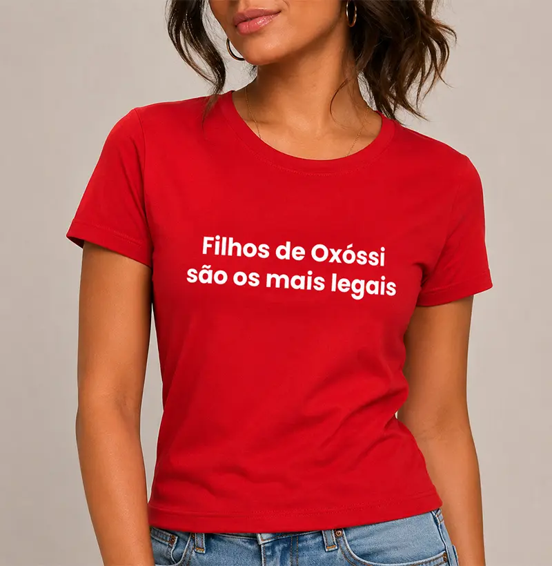 Camiseta - Filhos de Oxóssi são os mais legais