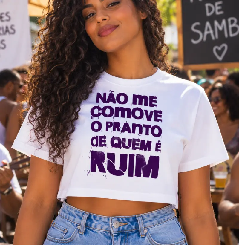 Não me comove o pranto de quem é ruim - Cropped