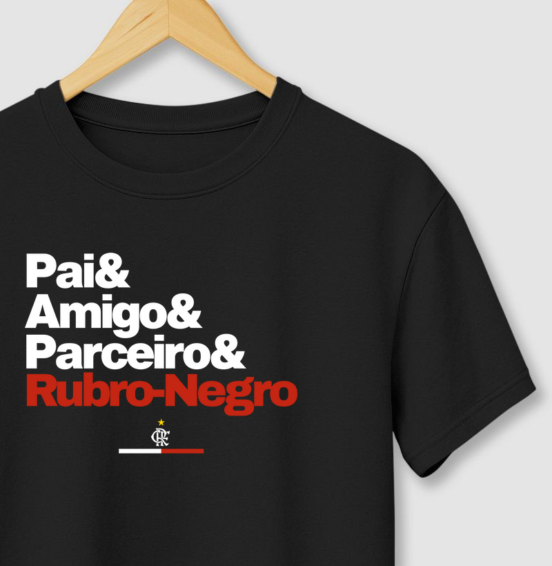 Pai, amigo, parceiro e Rubro-negro