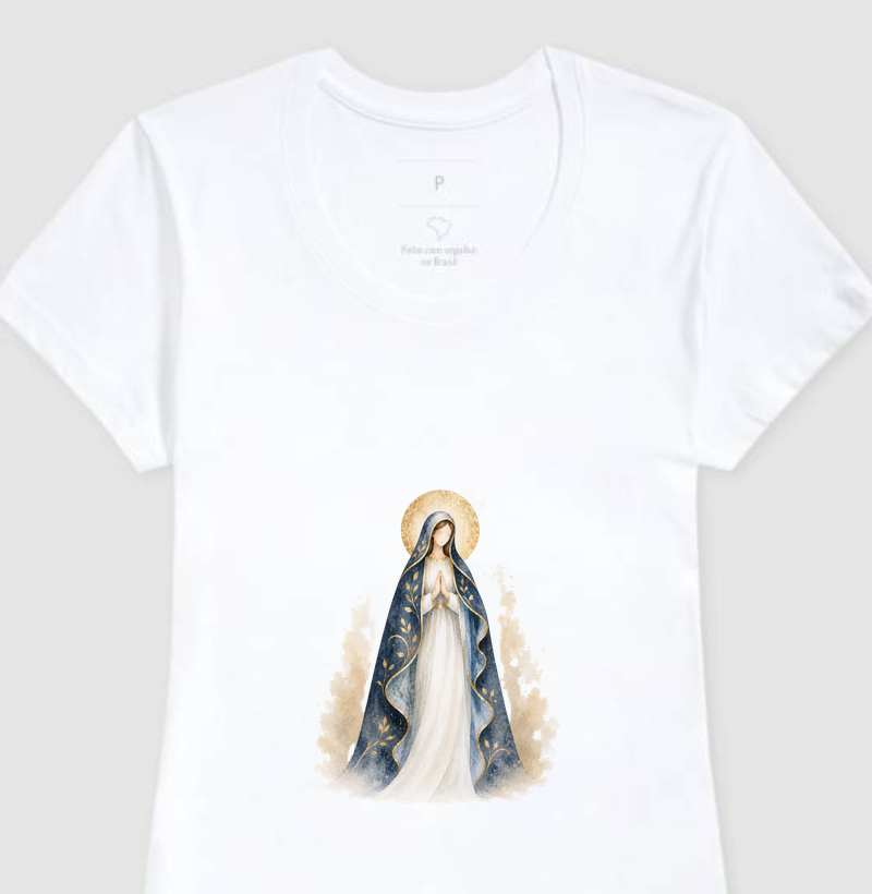 Coleção Sob o Manto - Camiseta “Regina Caeli”