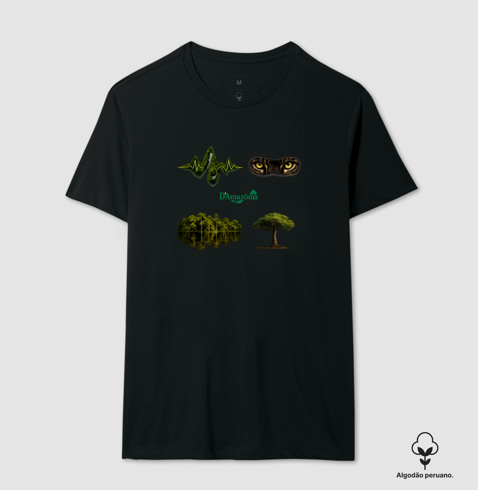 Levo a Amazônia no peito 