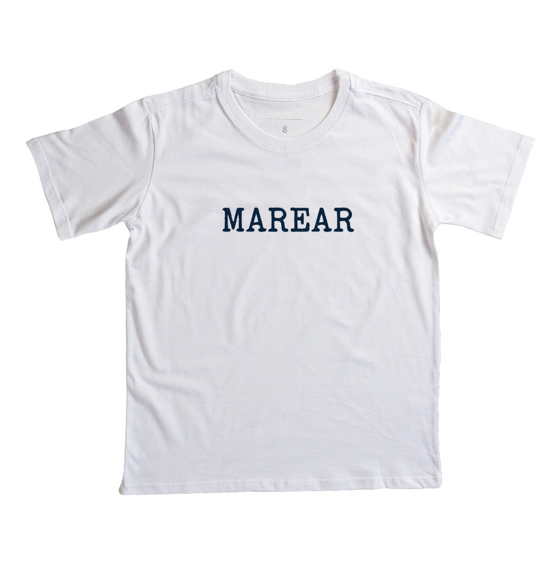 Camiseta Infantil Vintage Marear – Tipografia