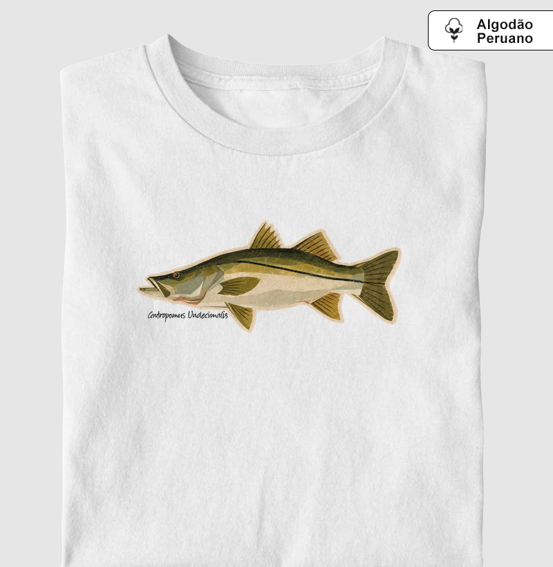 Robalo - Camiseta Algodão Peruano