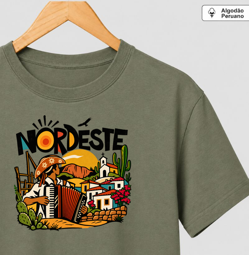 Nordeste - Camiseta Algodão Peruano