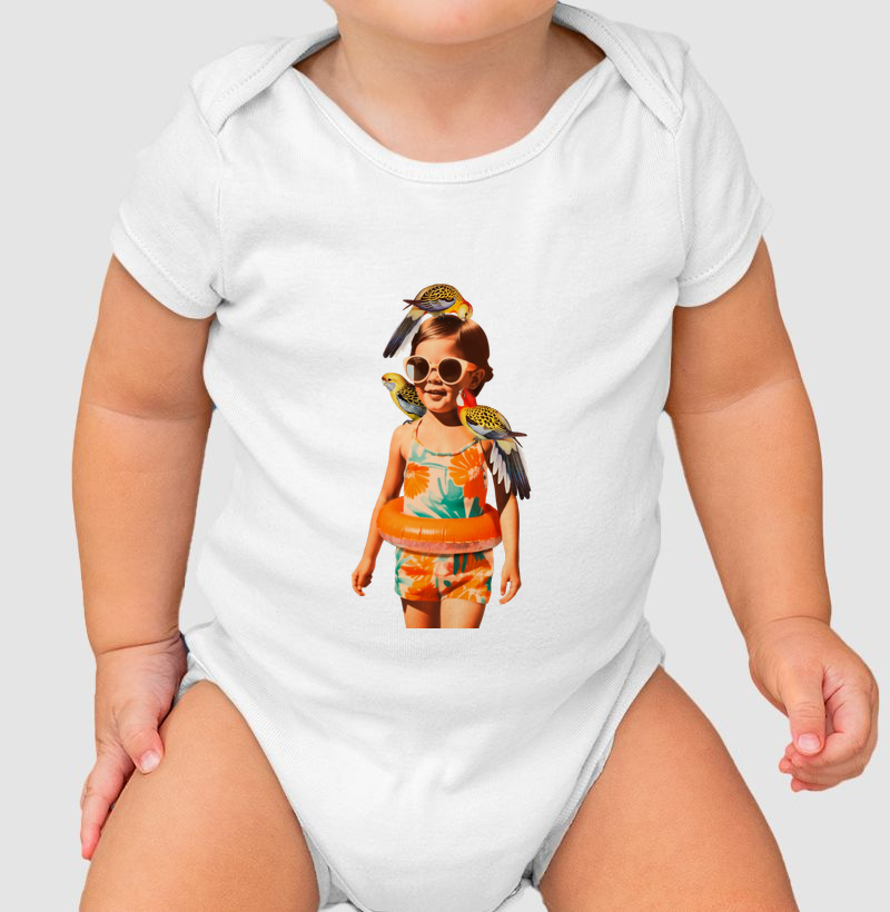 Colagens - Beach Girl - Body Infantil