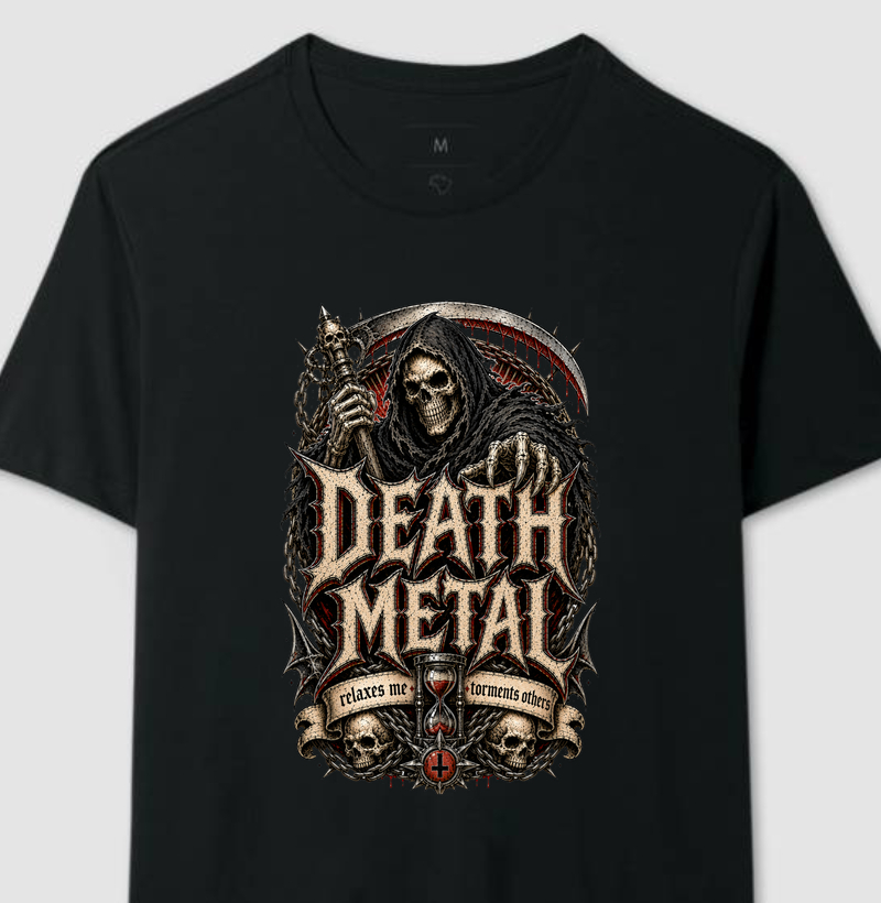 Death Metal. Relaxes me / Torments neighbors