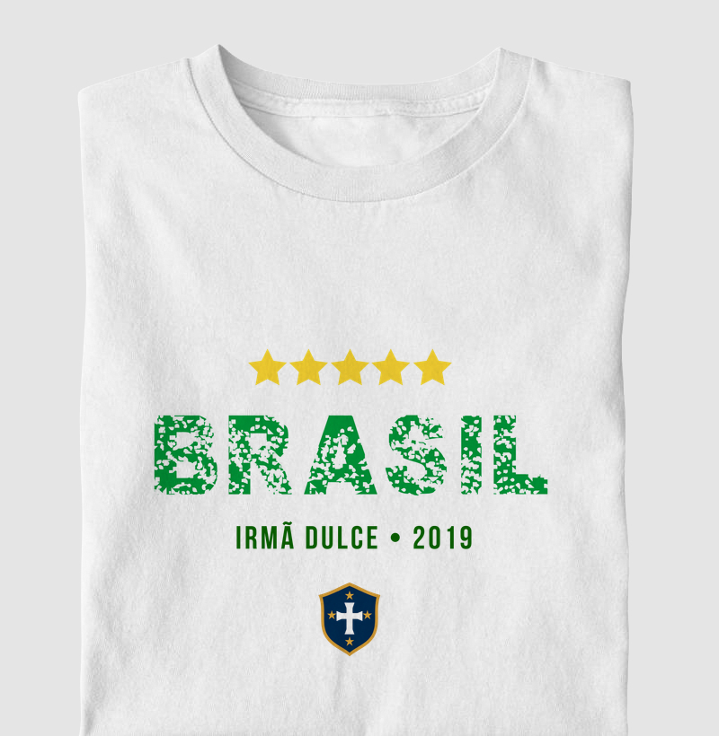 Camiseta Brasil - Irmã Dulce