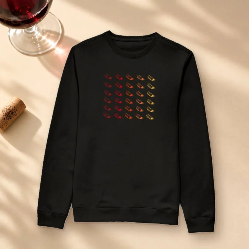 Moletom Brasil de Vinhos - Rolhas - Suéter Moletom