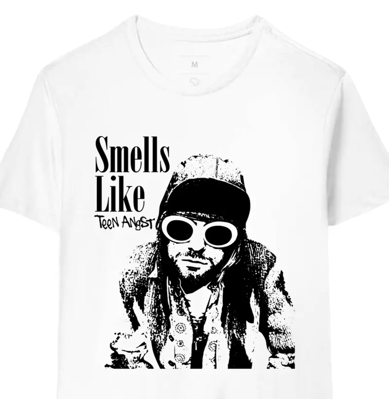 Camiseta Smells Like Teen Angst | O Clique