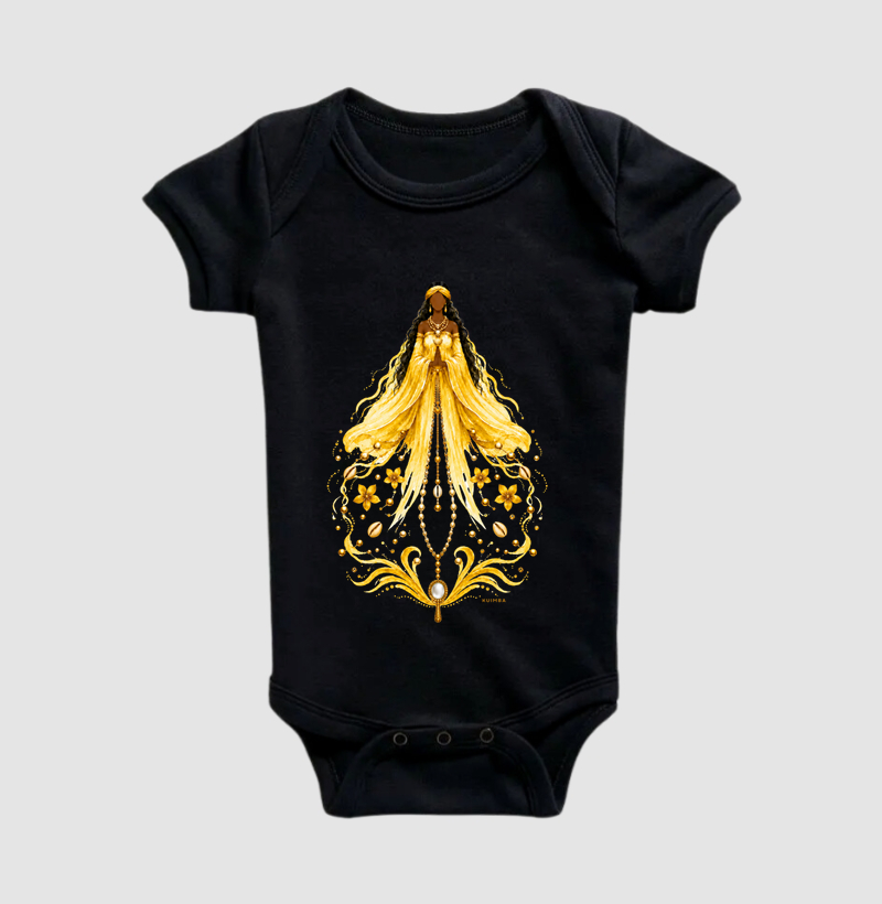 Traços de Oxum - Body Infantil