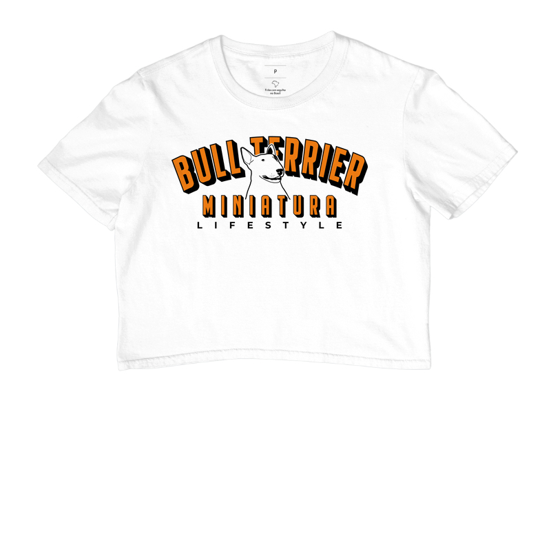 Bull Terrier Miniatura Lifestyle Laranja