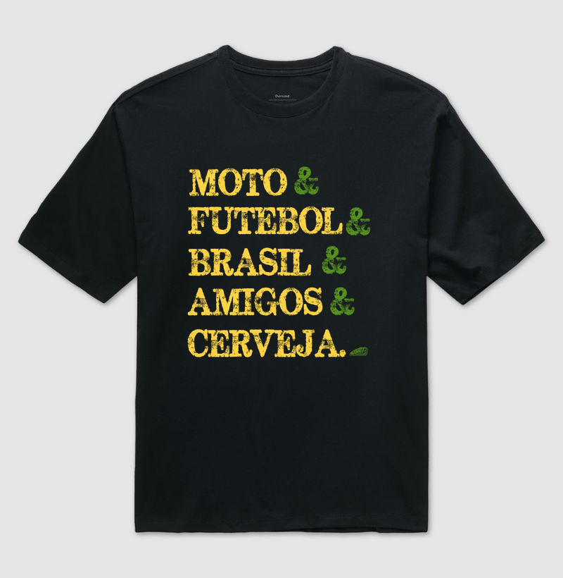 Moto Futebol Brasil Amigos Cerveja