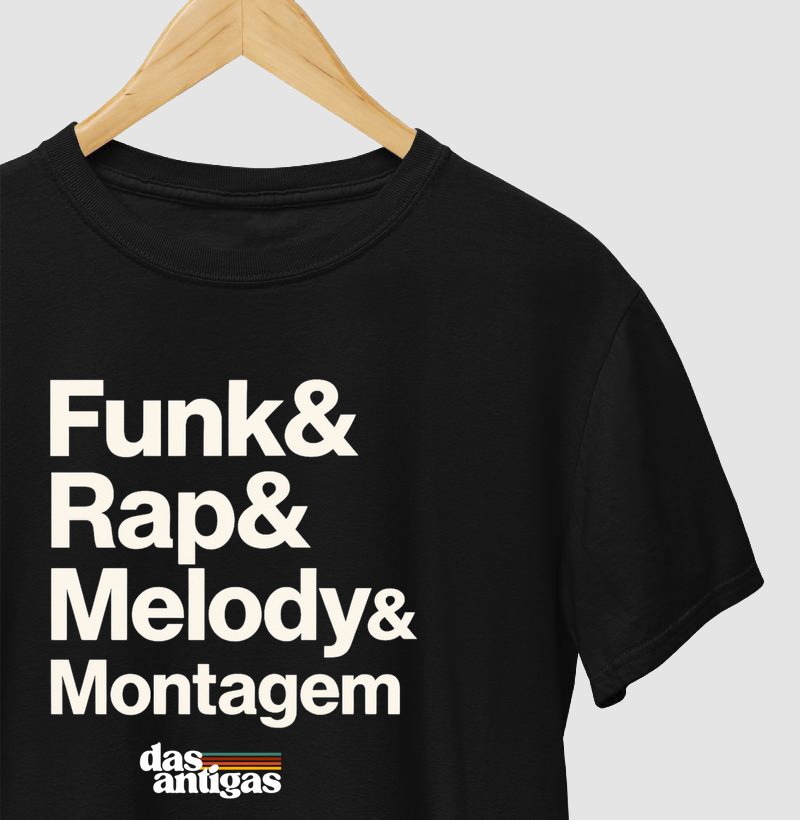 Rap&, Melody&, Montagem.